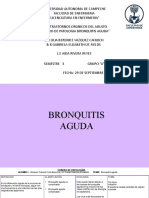 Bronquitis Aguda
