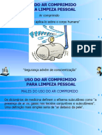 Uso de Ar Compirmido para Limpeza Pessoal.ppt