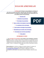 ESTRATEGIAS DE APRENDIZAJE Documentos