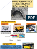 TRANSPORTE DE ESCOMBROS POR FERROCARRIL