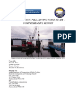 Hydroacoustic Pile Driving Noise Study - Comprehensive Report