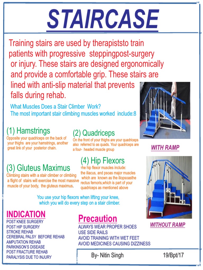 Staircase What Muscles Does A Stair Climber Work? The Most Important