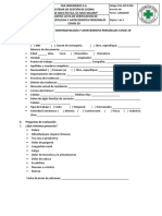 FGA-SSO-R-056 Lista de Verificación de Sintomatología Y Antecedentes Per PDF