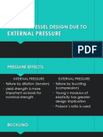 Vessel Design (External Loads)