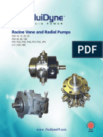 Racine Vane and Radial Pumps: PSV 10, 15, 20, 25 PSV 40, 80, 100 PVF, PVQ, PVR, PVK, PVT, PVS, VPV C11, H20, H80