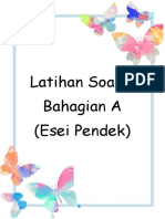 Latihan Soalan Bahagian A