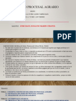 Derecho Procesal Agrario Power Point