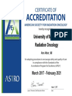 Um Certificate of Accrediation 2017