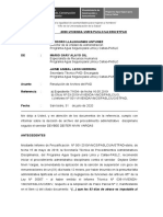 INFORME # - 2020-UA - Informa Sobre El Archivo Del PAD - Contra Deybee Nirvin