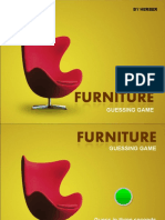 Furniture PPT Flashcards Fun Activities Games Games Picture Dict - 47378