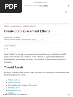 Create 3D Displacement Effects - Part1