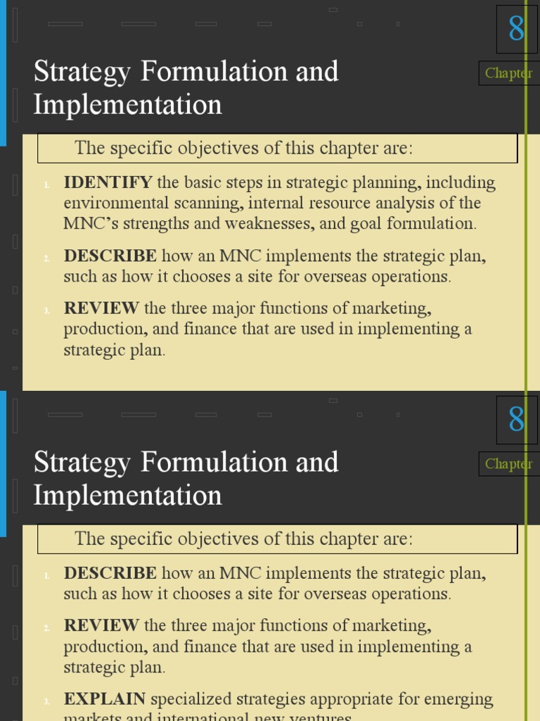 Environmental Scanning in MNC Strategy | PDF | Strategic Management ...