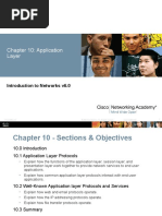 Chapter 10: Application Layer: Introduction To Networks v6.0