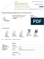 Durapore® Multimedia Cartridge Filter 10 In. 0.5+0.22 M Code 7 - CV0671TP3 PDF