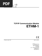 ETHM-1: TCP/IP Communication Module