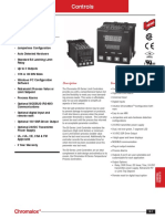 DIN Limit Controllers: Description Features