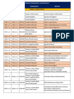 Agenda Sábado 7 PARTE I PDF