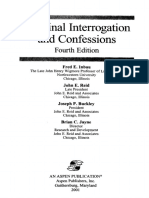 Criminal Interrogation and Confessions: Fourth Edition