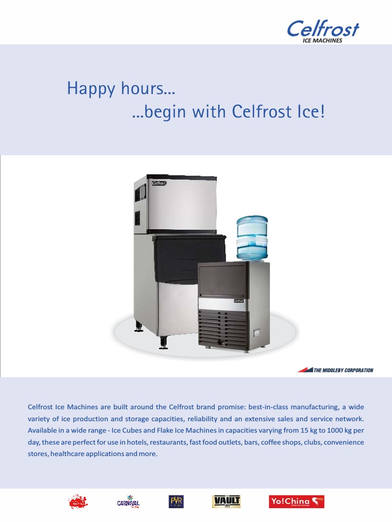 Celfrost Ice Machines: Providing High-Quality Ice Solutions for a ...