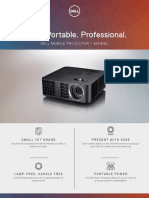 Small. Portable. Professional.: Dell Mobile Projector - M318Wl