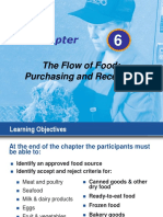 Lecture - Chapter 6 Flow of Food - Purchasing and Receiving PDF