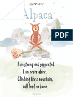 Alpaca Affirmation Poster PDF