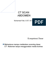 CT Scan Abdomen