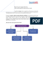 Ejercicio - Equipo - Directivo - Pauta Observacion PDF