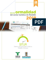 Informalidad Del Sector Turístico de Medellín 2018