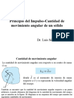 Impulso-Cantidad de Movimiento Angular