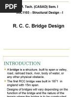 R C C Bridge Design PDF