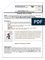 Geografía física y regiones naturales de Europa