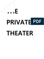 Private Theater 2013