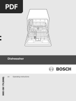 Bosch Super Silence Plus 42 DBA Dishwasher User Manual | PDF ...