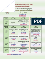 STTP Schedule EED NITS PDF