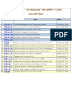 Documents Techniques Reglementaires Conception