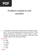 Problems in Transformer