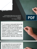 Educação para quem