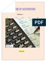 System of Accounting Vol I 320 Pages