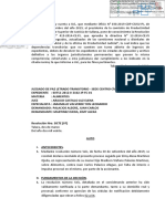 Corte Superior de Justicia Sullana archiva expediente de alimentos tras resolución consentida