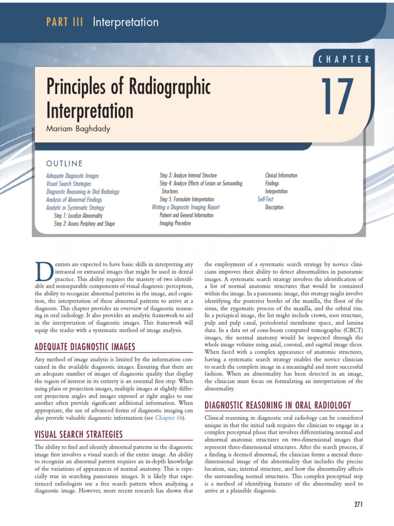 Oral Radiology Principles and Interpretation 7th Ed PDF PDF Medical