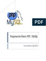 Programación Básica PHP