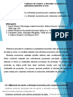 Tema 10 Posibilități Și Mijloace de Creștere A Eficienței Economice