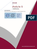 Icdl Module5 Databases Access PDF