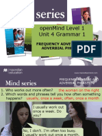 Openmind 1 Unit 04 Grammar 1