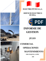 Informe de Gestion Julio