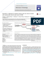 Anaerobic Co-Digestion of Chicken Manure PDF