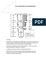 Estructura y Propiedades de Un Reservorio