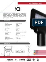 Ficha Técnica - Alumbrado Público LED DXpro 50W