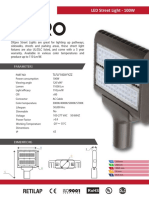 Ficha Técnica - Alumbrado Público LED DXpro 100W